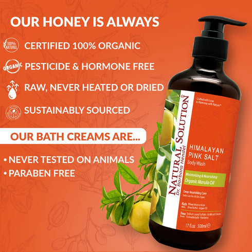 Body Wash Marula Oil - 16.9 fl oz | NATURAL SOLUTION